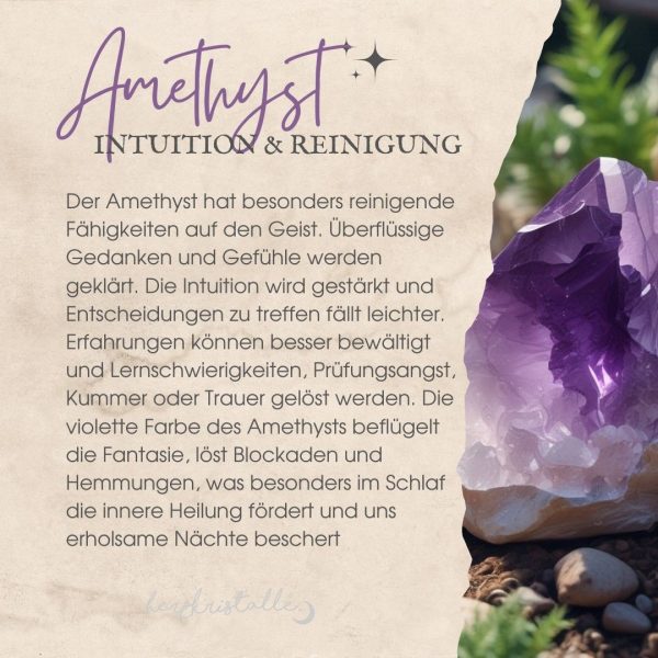 Amethyst Kette – Bild 2